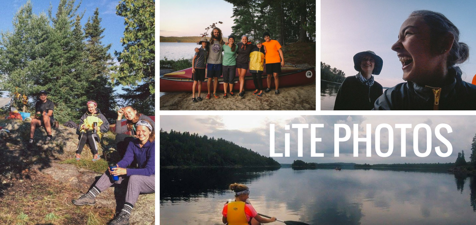 collage of photos for LiTE camp